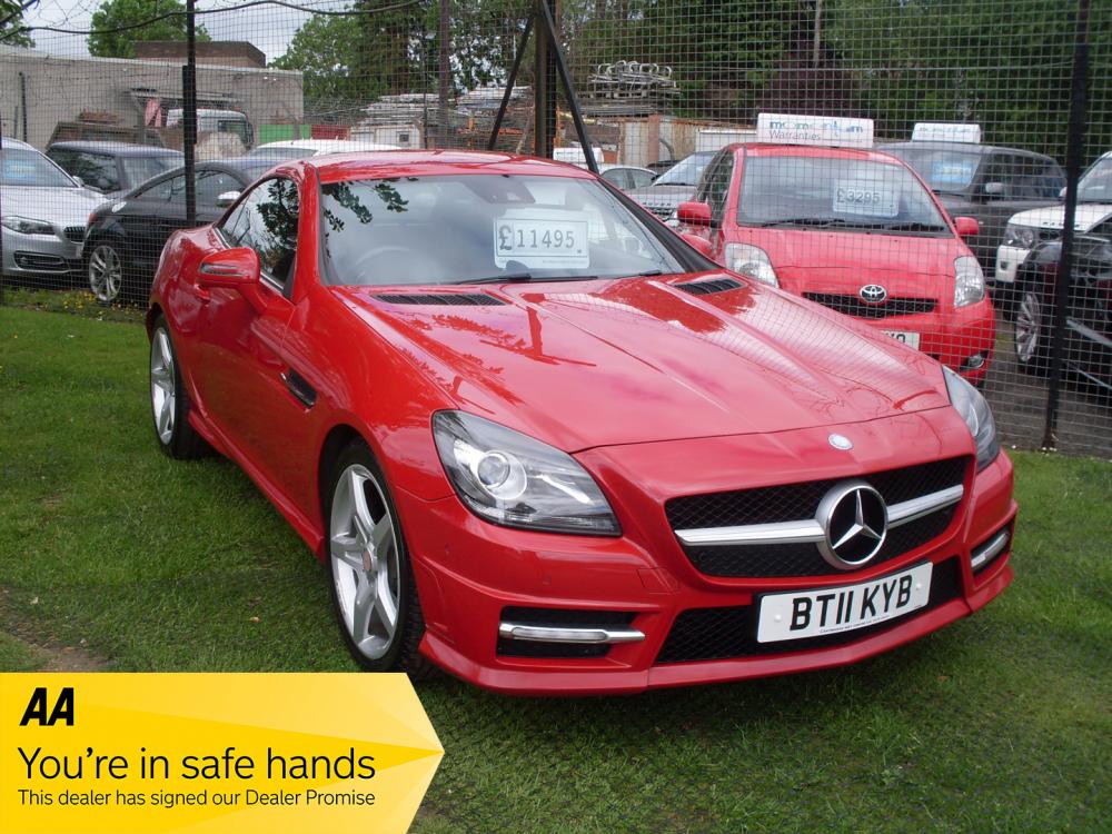 Mercedes MERCEDES BENZ SLK 200 AMG SPORT BLUE-CY A CONVERTABLE